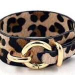 pulsera de leopardo dorado drag queen