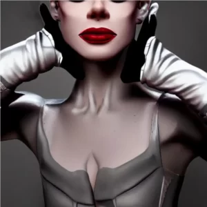 guantes de drag queen futuristas